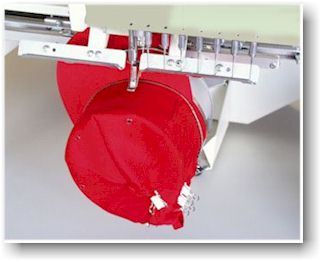 Kappenstickeinrichtung (15489 Byte)